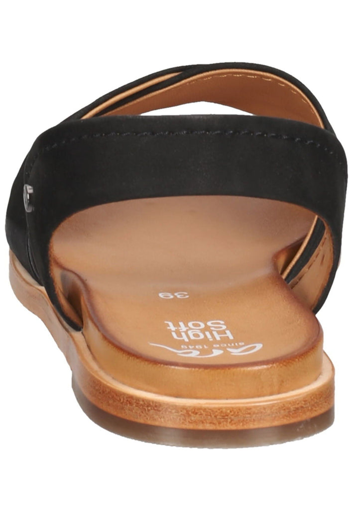 ara Sandalen Leder Schwarz