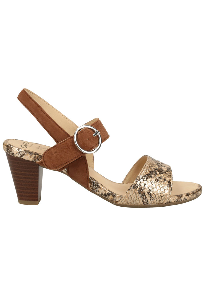 ara Sandalen Leder Taupe