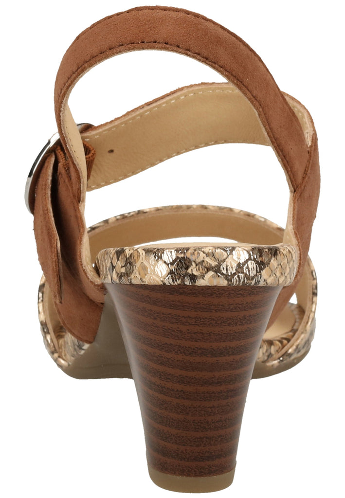 ara Sandalen Leder Taupe