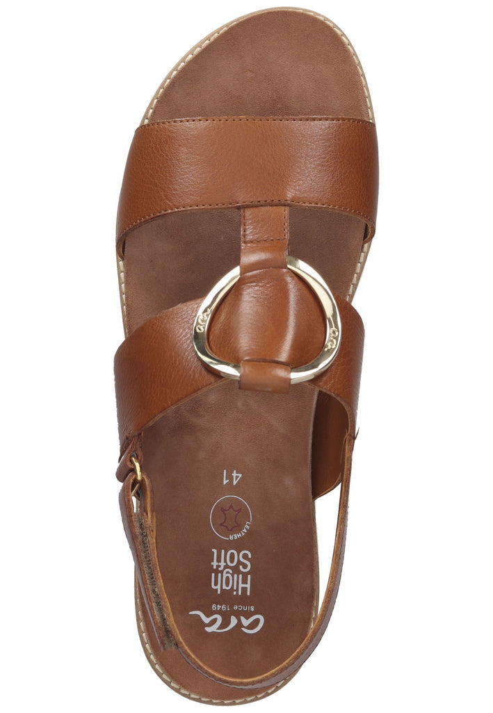 ara Sandalen Nappaleder Cognac