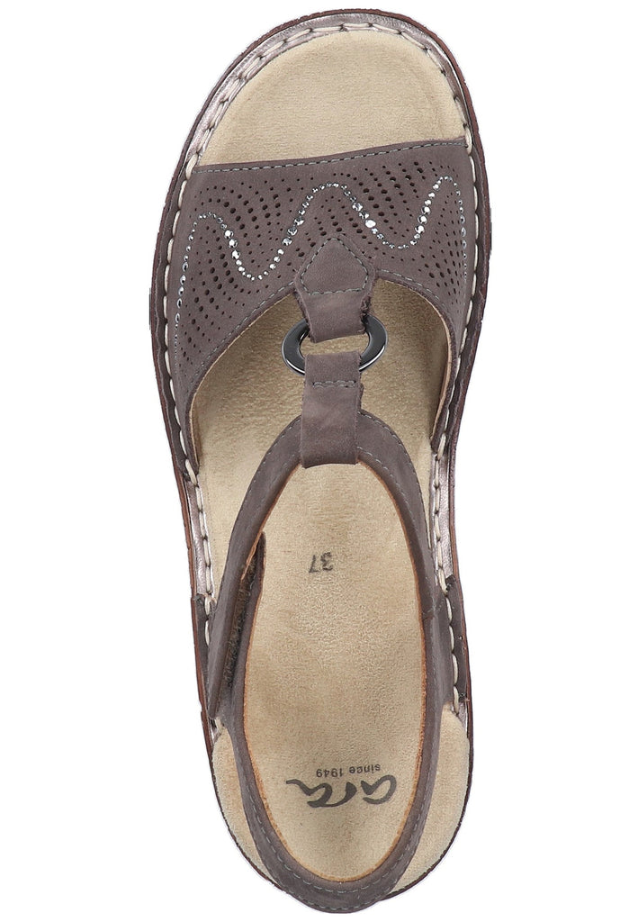 ara Sandalen Nubukleder Titan