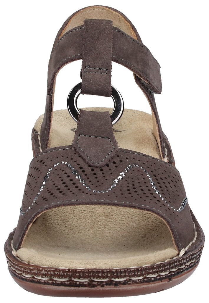 ara Sandalen Nubukleder Titan