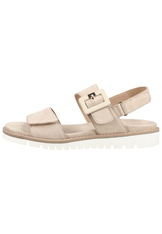 ara Sandalen Veloursleder Beige