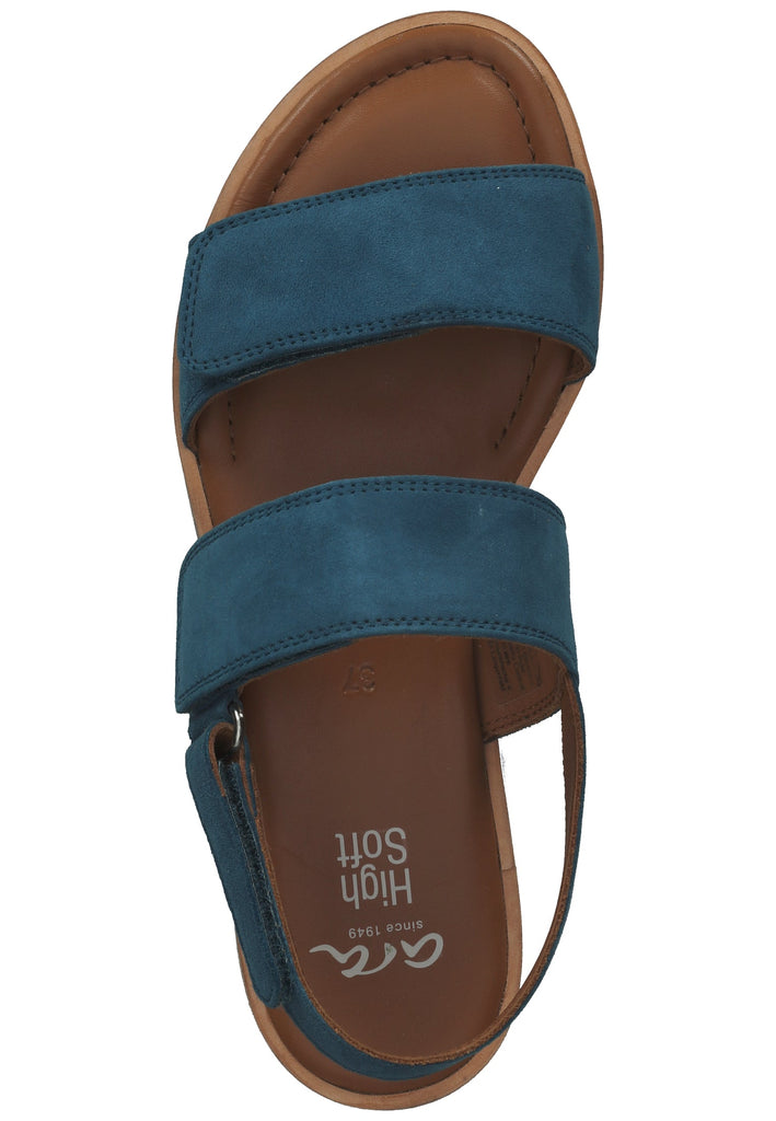 ara Sandalen Veloursleder Blau