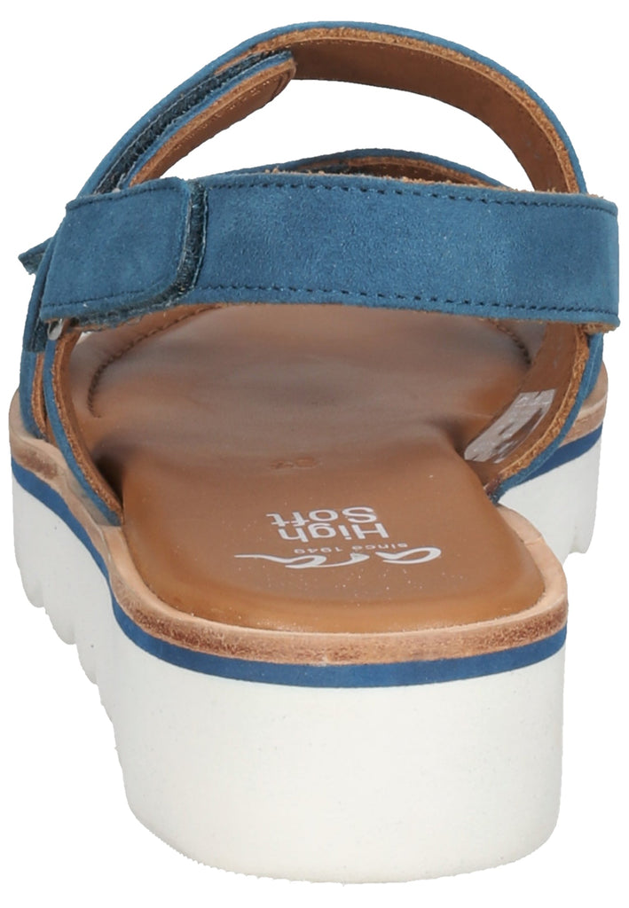 ara Sandalen Veloursleder Blau