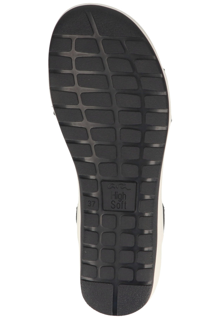 ara Sandalen Veloursleder Blau