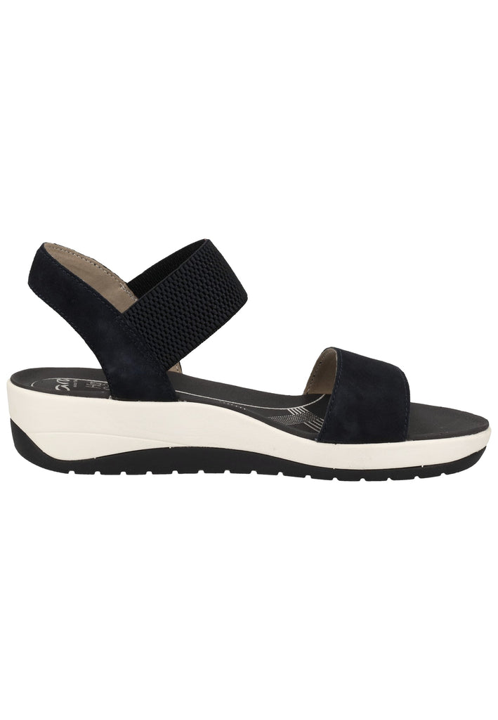ara Sandalen Veloursleder Blau
