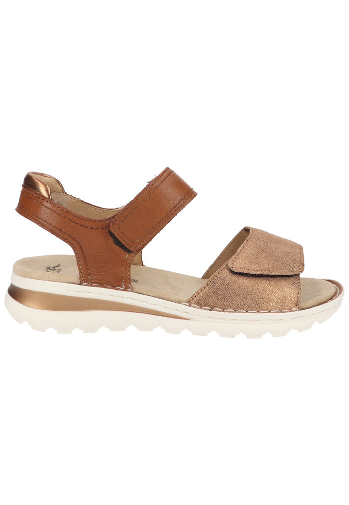 ara Sandalen Veloursleder Braun