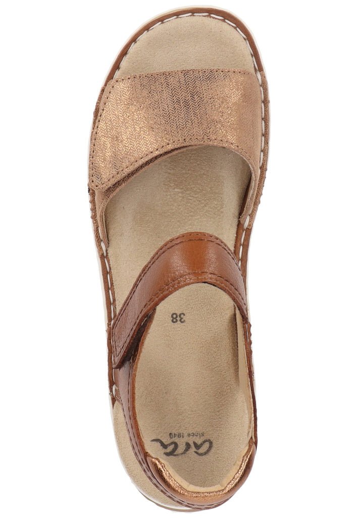 ara Sandalen Veloursleder Braun