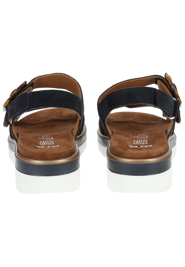 ara Sandalen Veloursleder Dunkelblau