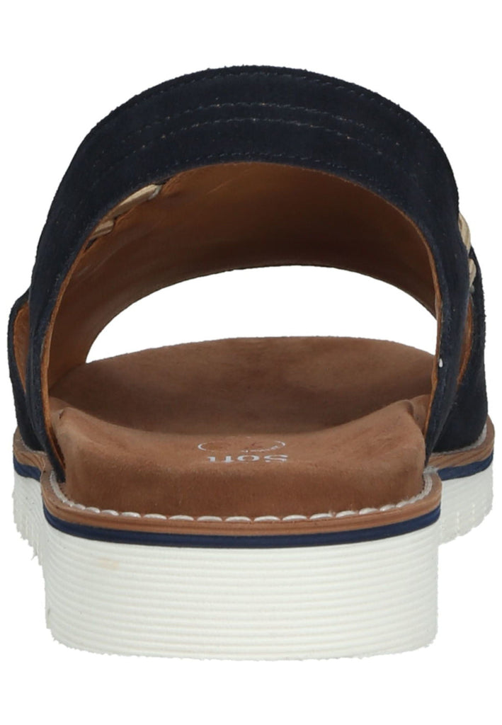 ara Sandalen Veloursleder Dunkelblau