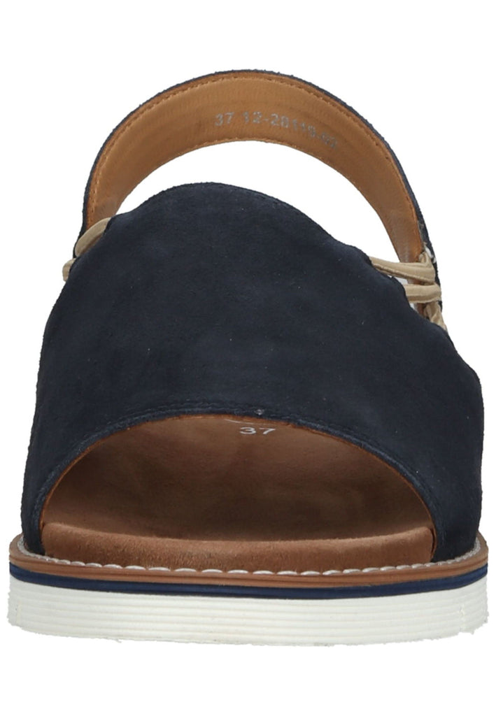 ara Sandalen Veloursleder Dunkelblau