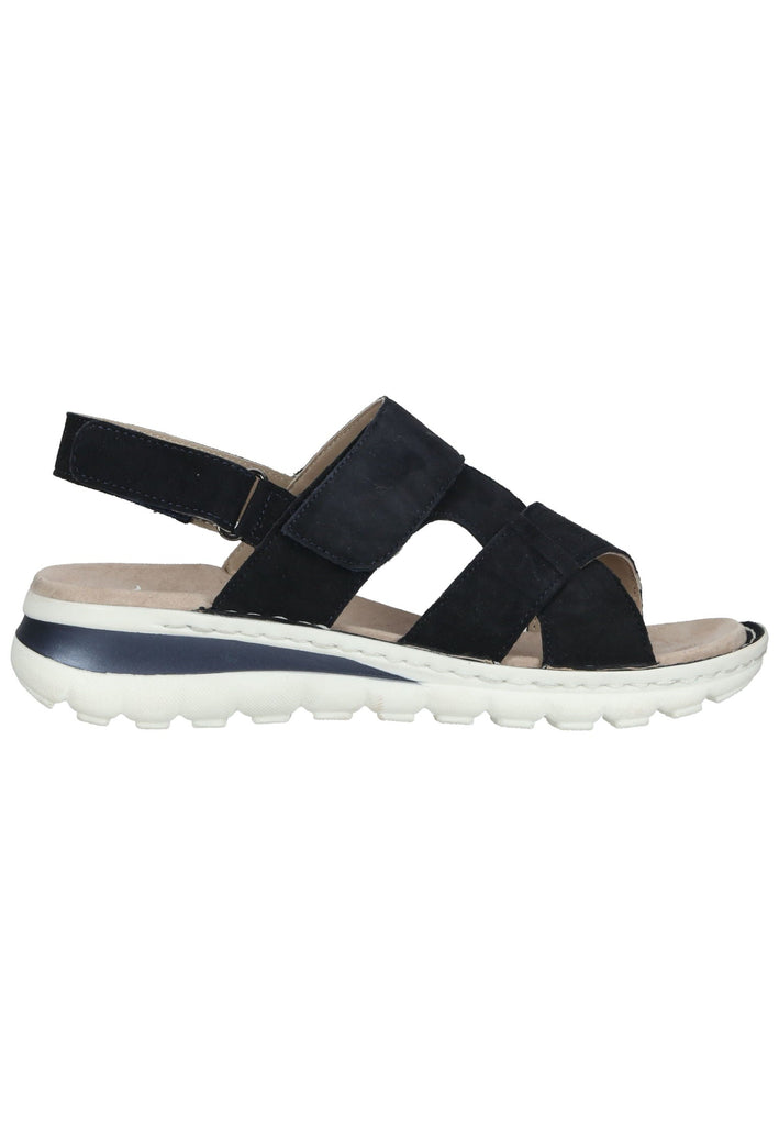 ara Sandalen Veloursleder Dunkelblau