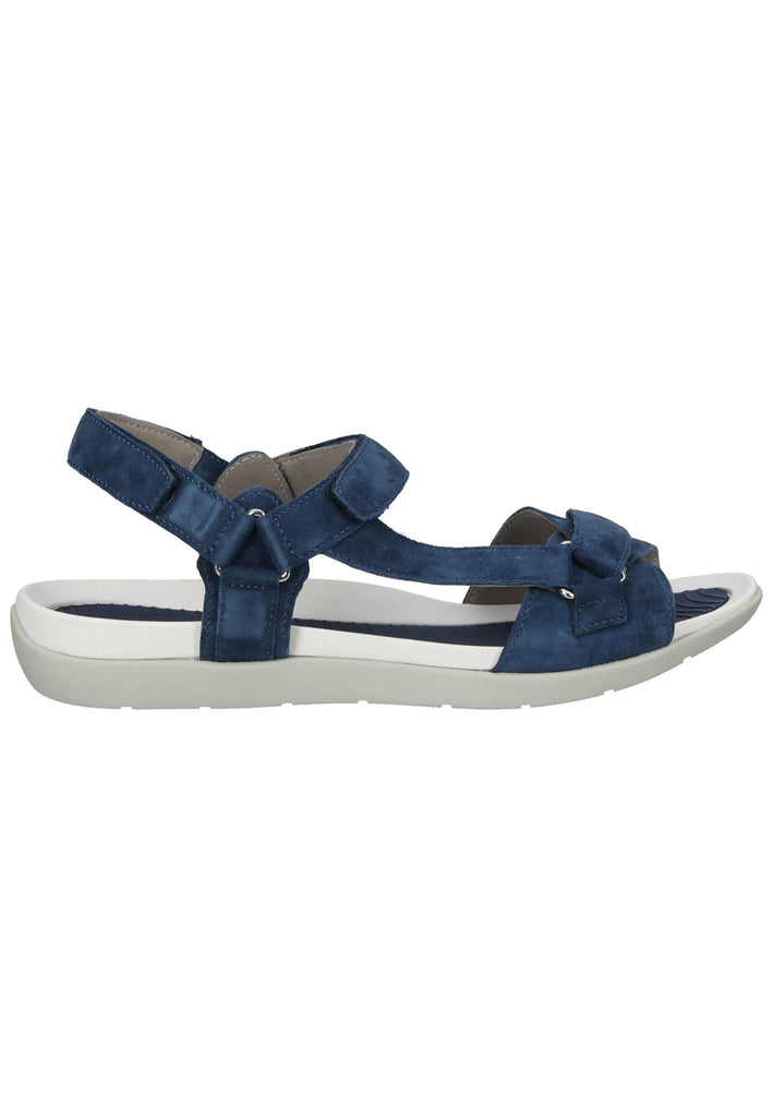 ara Sandalen Veloursleder Dunkelblau