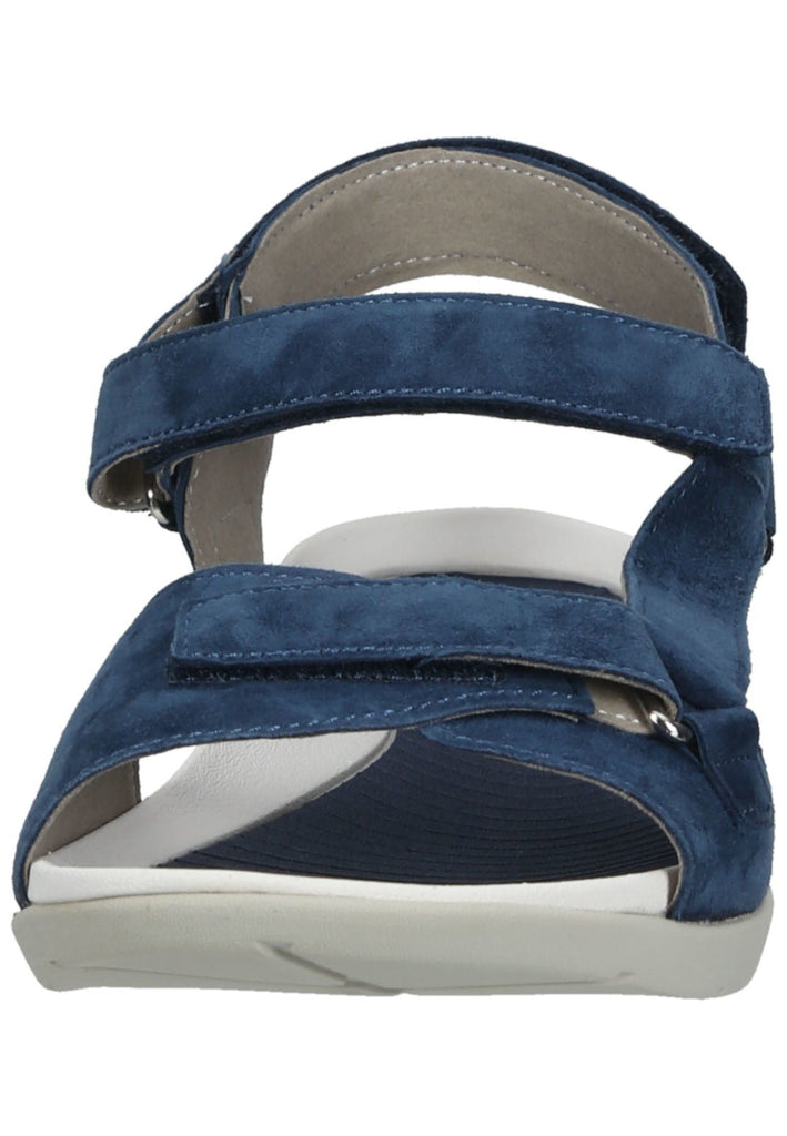 ara Sandalen Veloursleder Dunkelblau