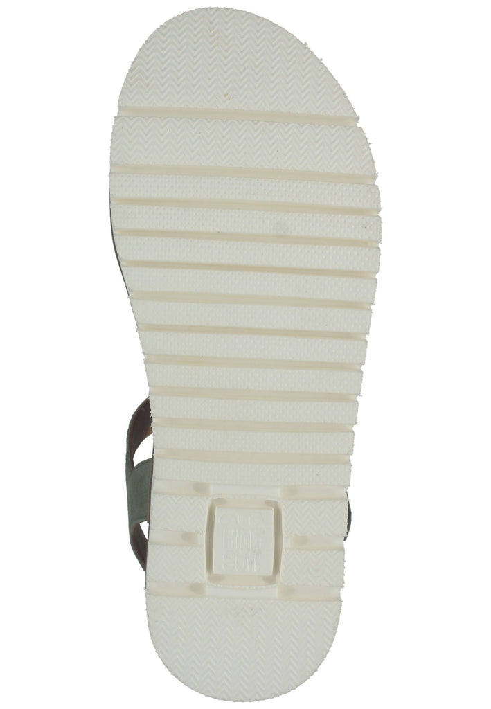 ara Sandalen Veloursleder Dunkelgrün