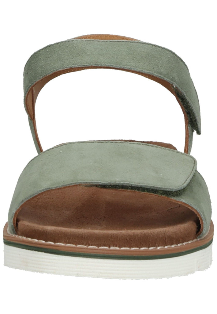 ara Sandalen Veloursleder Dunkelgrün