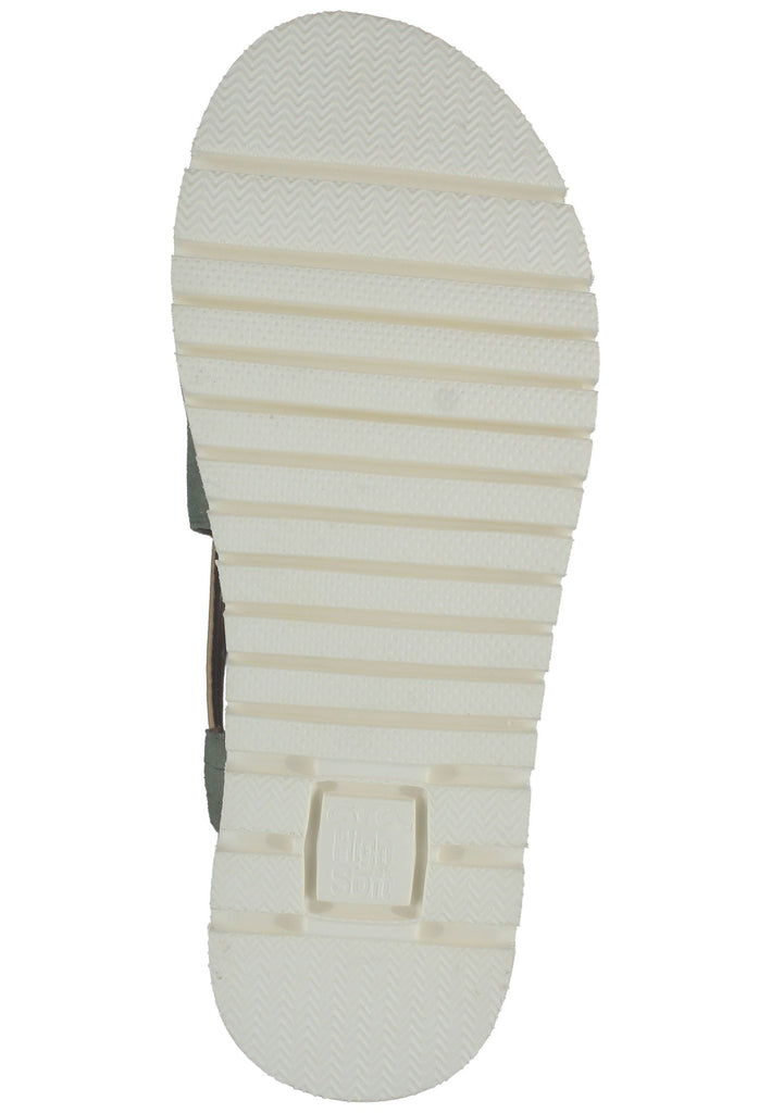 ara Sandalen Veloursleder Dunkelgrün