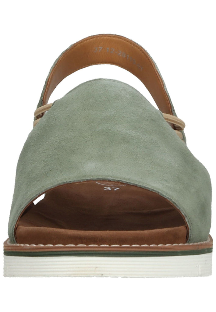 ara Sandalen Veloursleder Dunkelgrün