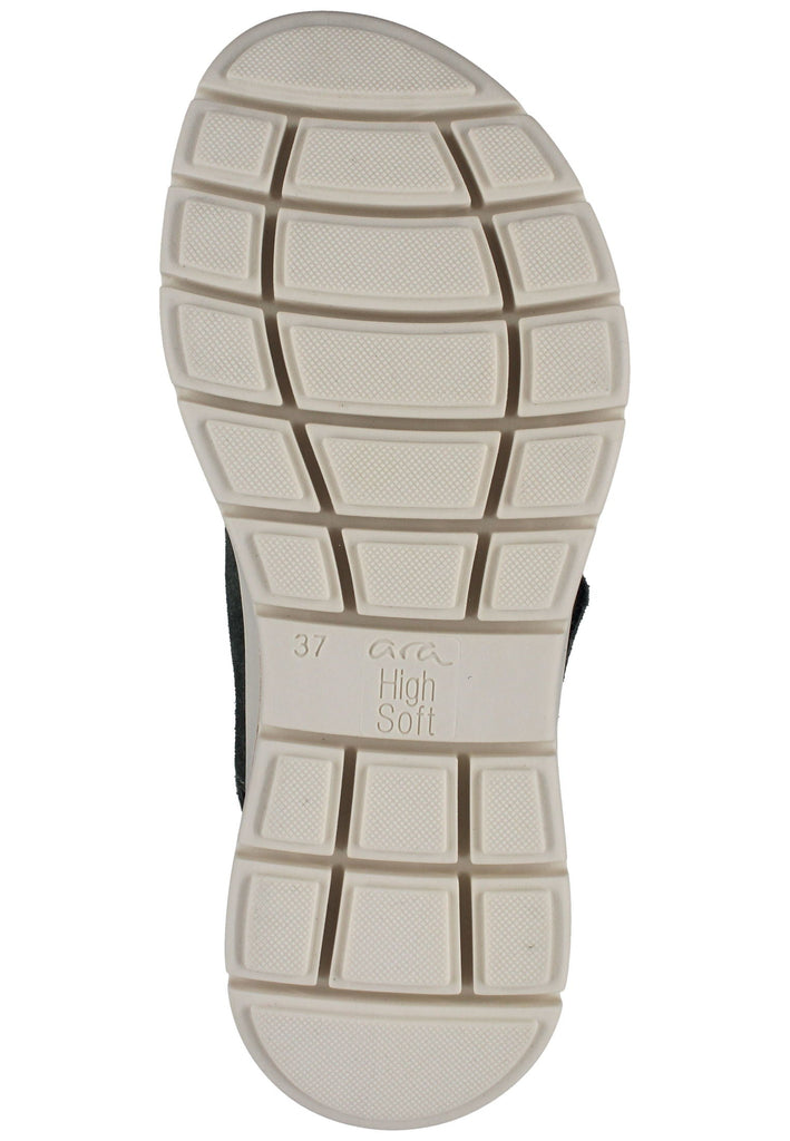 ara Sandalen Veloursleder Dunkelgrün