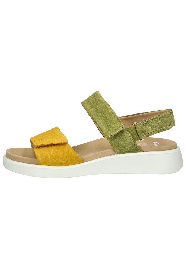 ara Sandalen Veloursleder Grün