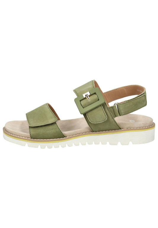 ara Sandalen Veloursleder Grün