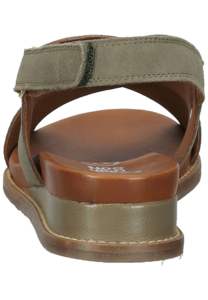 ara Sandalen Veloursleder Hellgrün