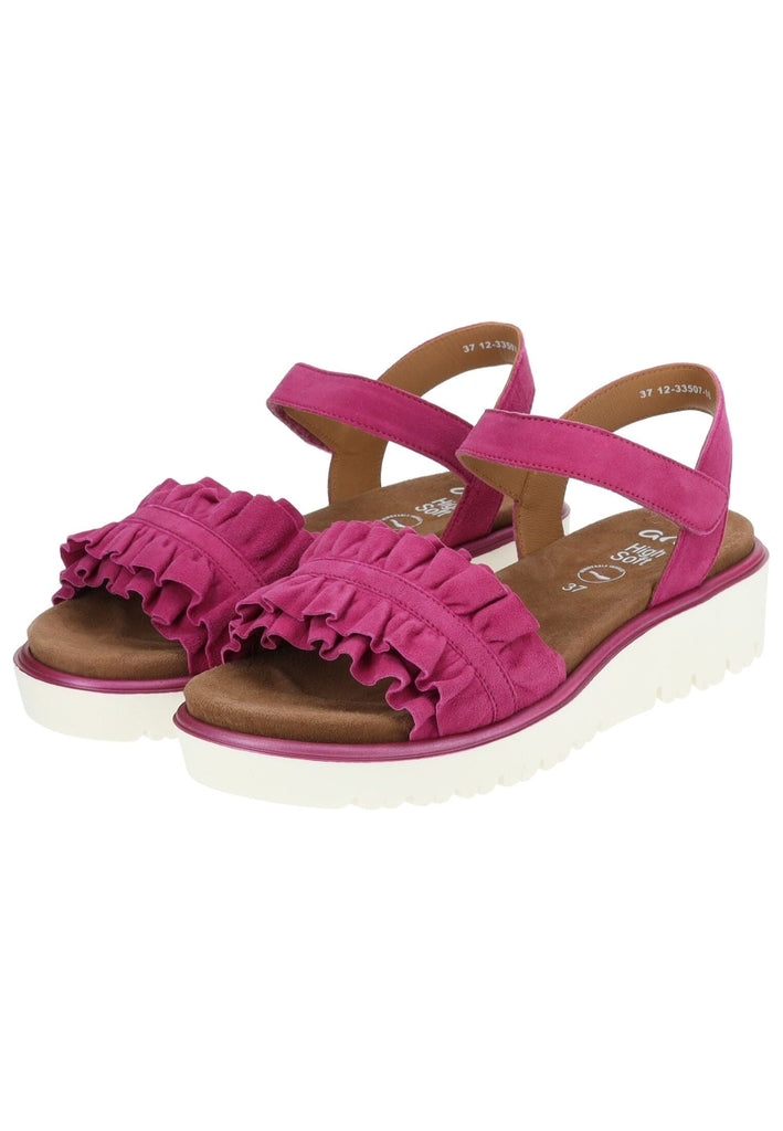 ara Sandalen Veloursleder Pink