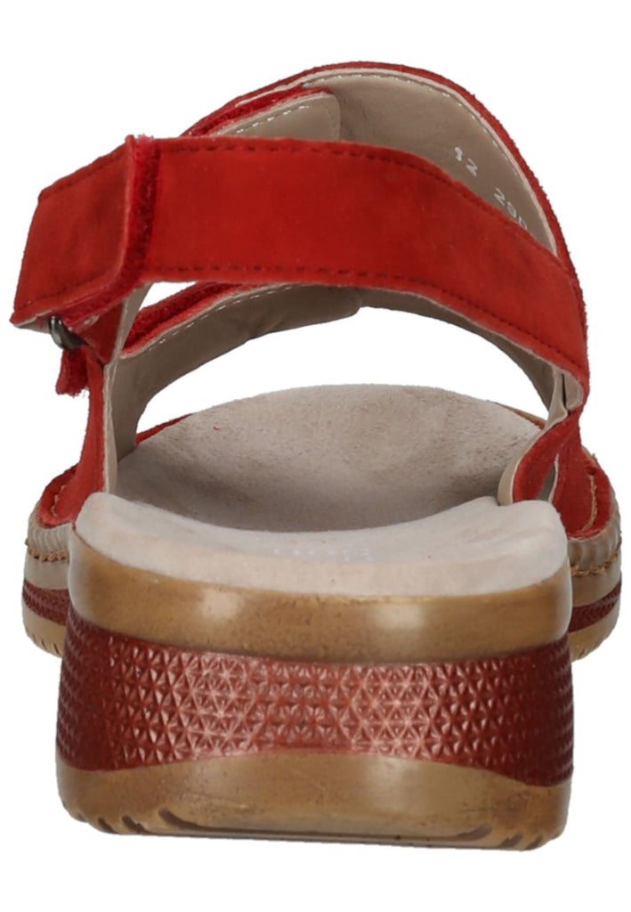 ara Sandalen Veloursleder Rot