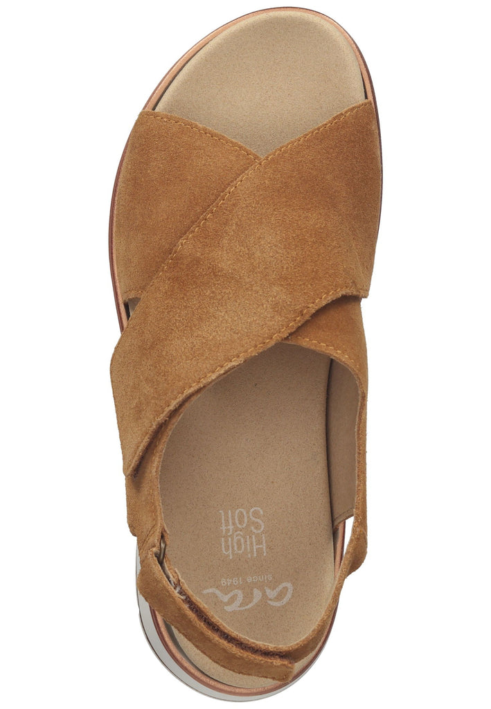 ara Sandalen Veloursleder Rum