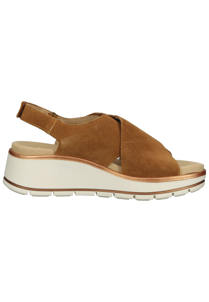 ara Sandalen Veloursleder Rum