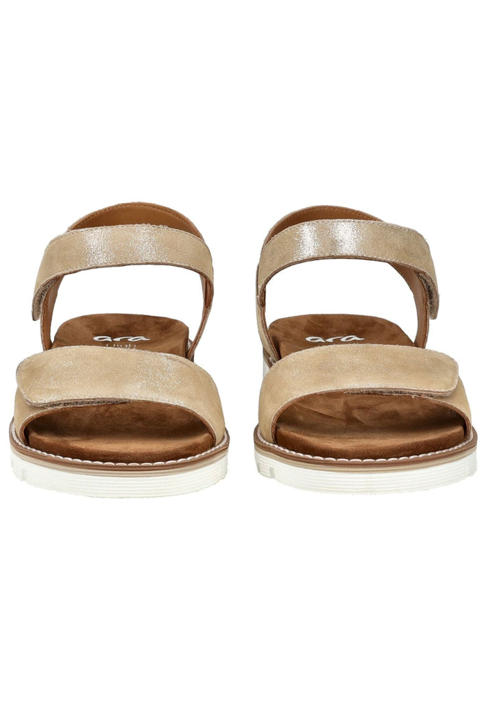 ara Sandalen Veloursleder Sand