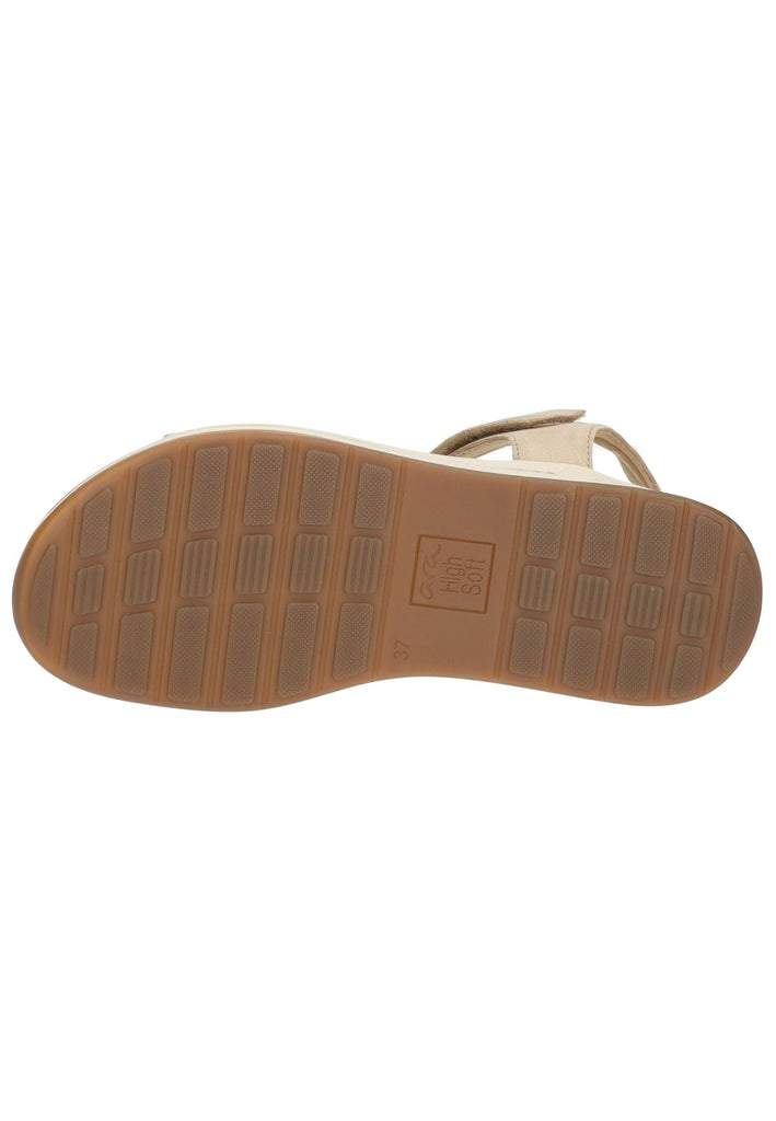 ara Sandalen Veloursleder Sand