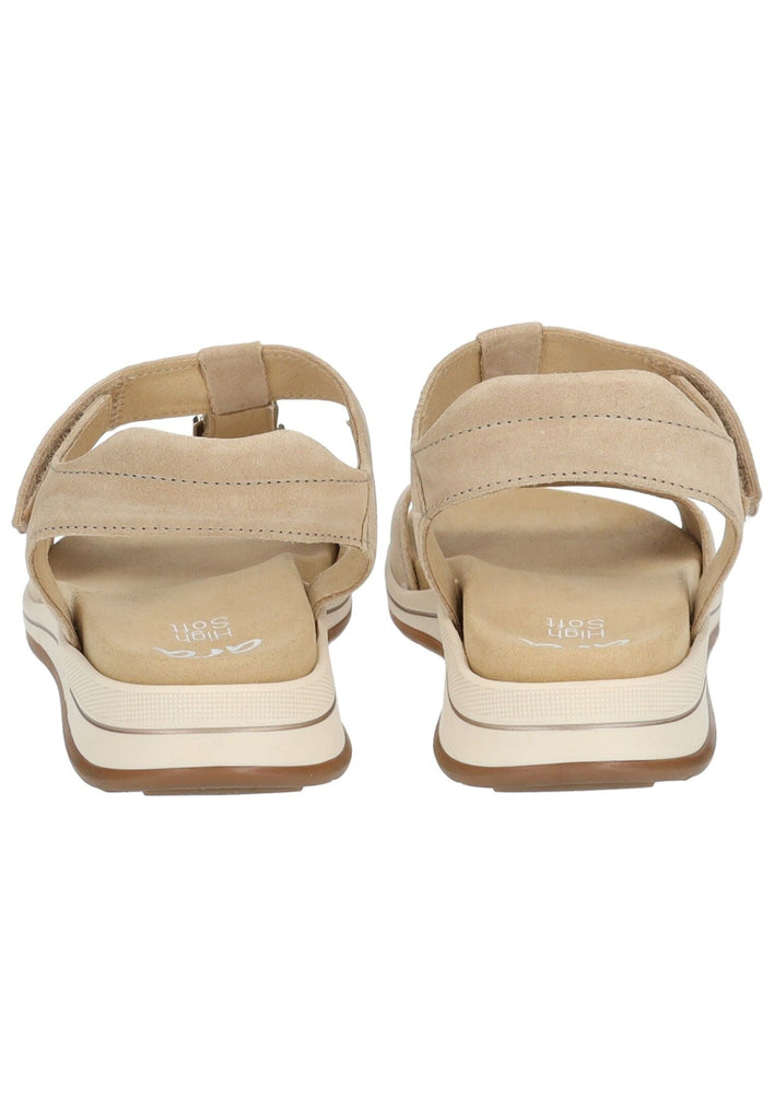 ara Sandalen Veloursleder Sand