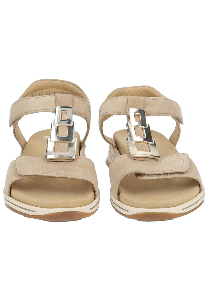 ara Sandalen Veloursleder Sand