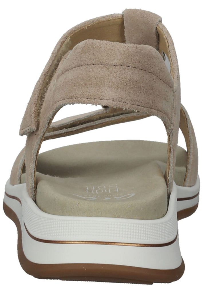 ara Sandalen Veloursleder Sand