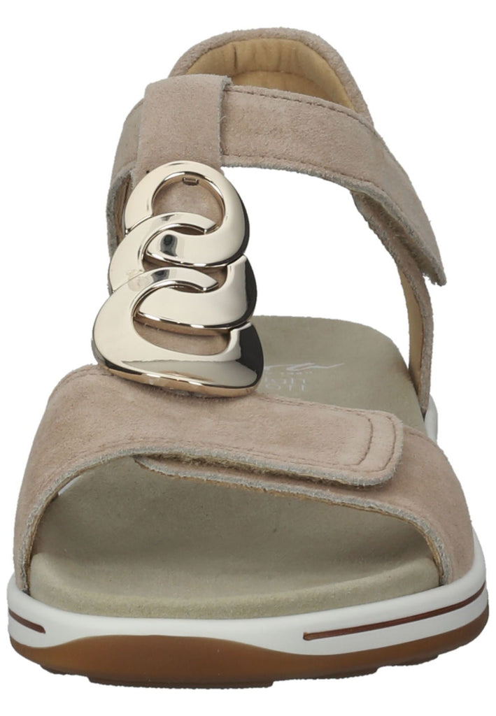 ara Sandalen Veloursleder Sand