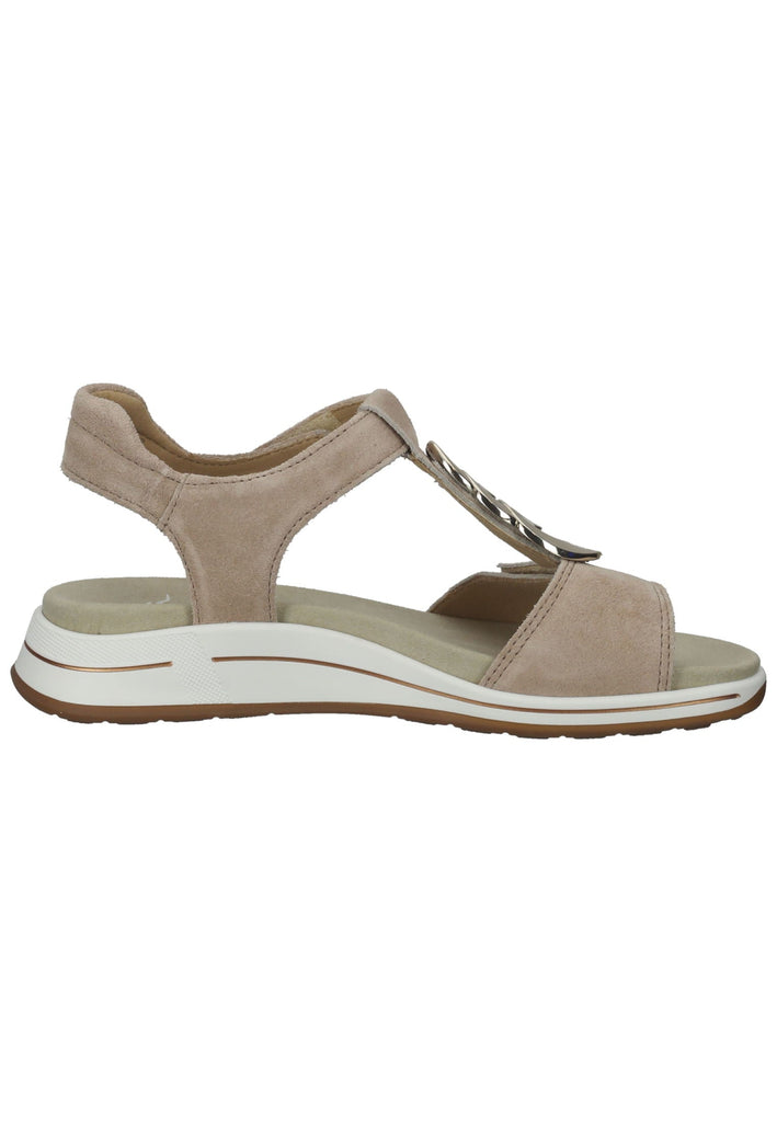 ara Sandalen Veloursleder Sand