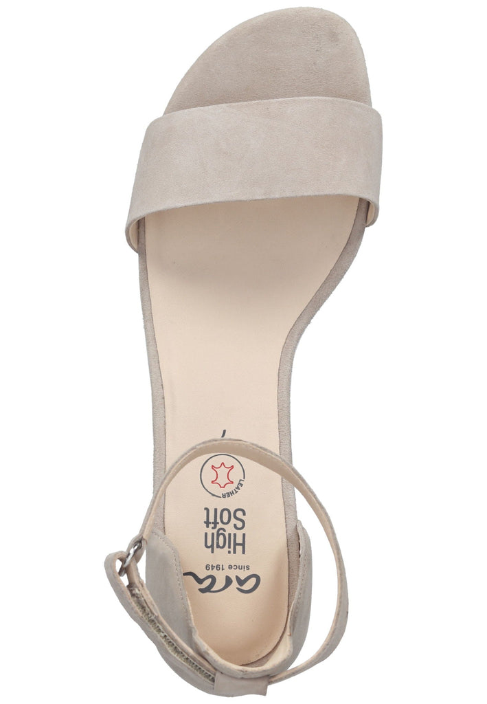 ara Sandalen Veloursleder Sand