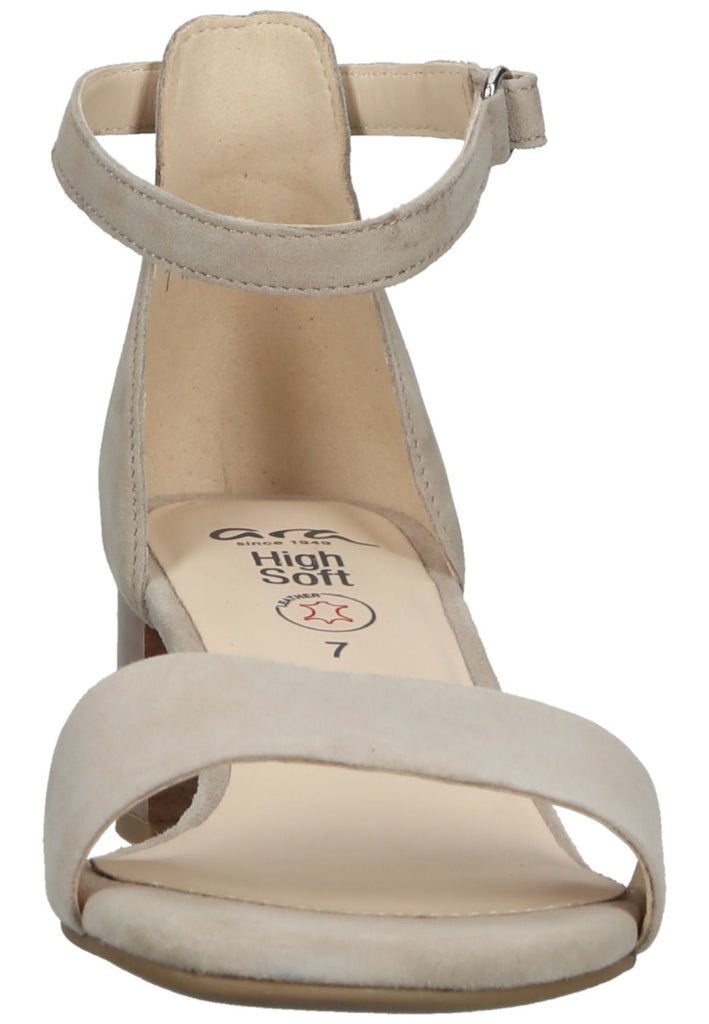 ara Sandalen Veloursleder Sand