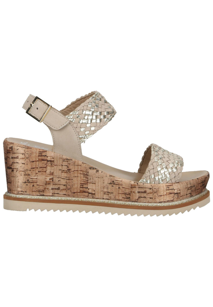 ara Sandalen Veloursleder Sand