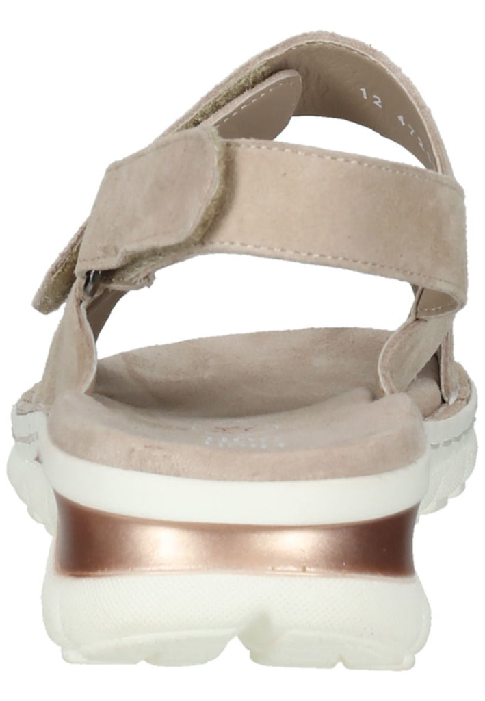 ara Sandalen Veloursleder Sand