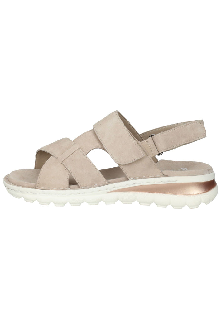 ara Sandalen Veloursleder Sand