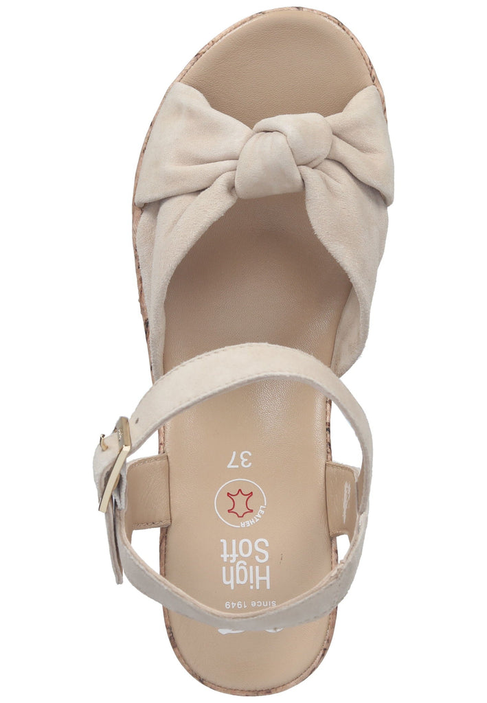 ara Sandalen Veloursleder Sand