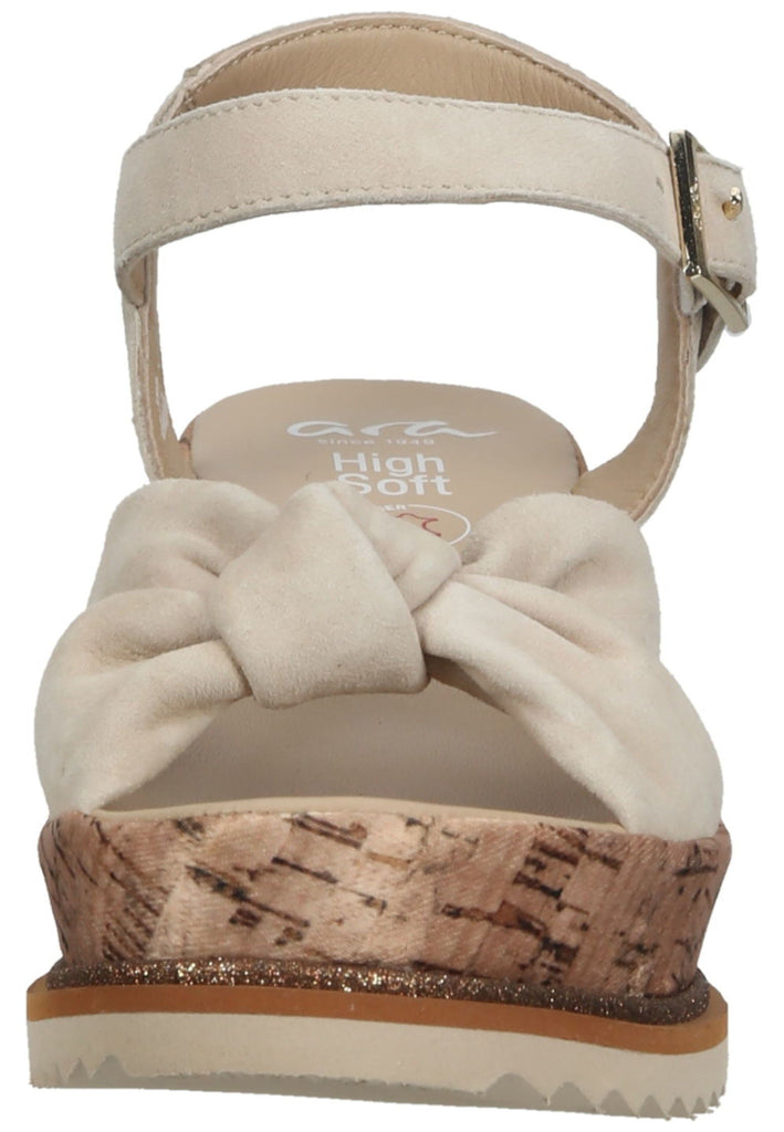 ara Sandalen Veloursleder Sand