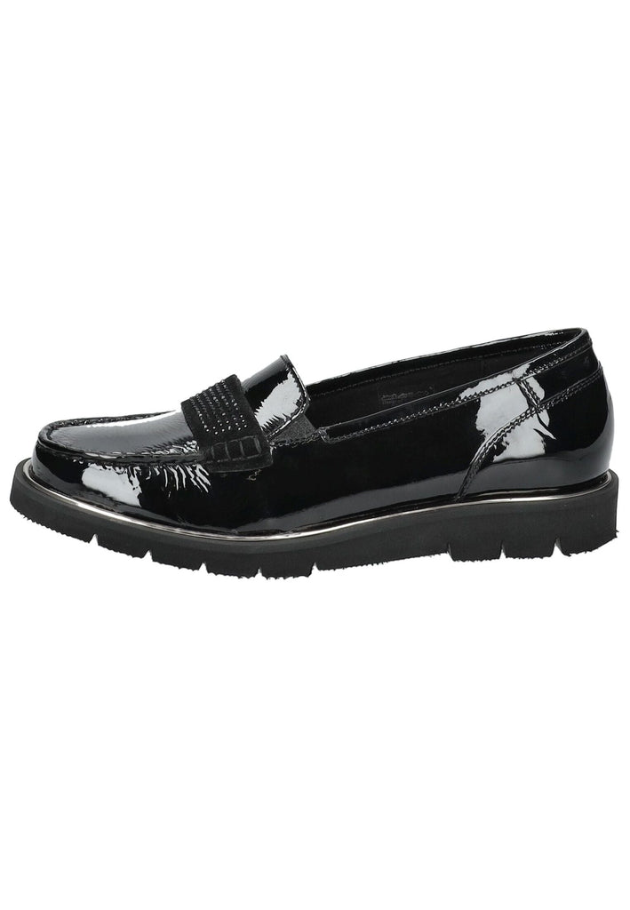 Slipper ara Slipper Leder Schwarz Lack