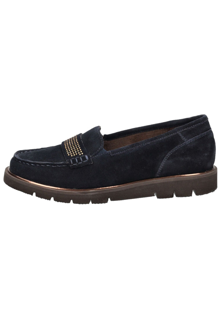 Slipper ara Slipper Veloursleder Blau