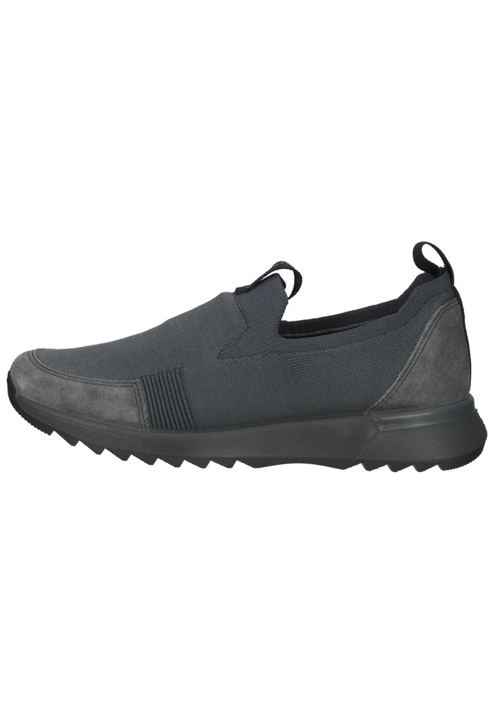 Slipper ara Slipper Veloursleder Graphit