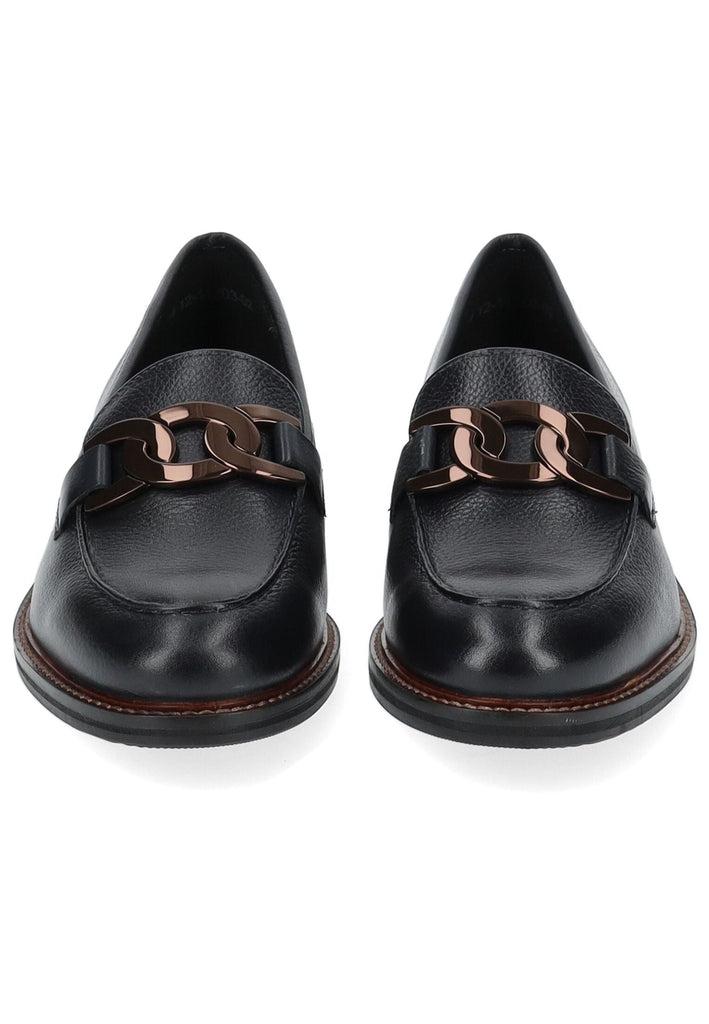 ara Slipper Leder Blau