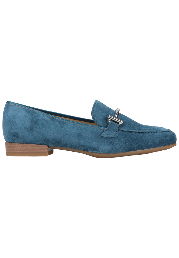 ara Slipper Leder Blau